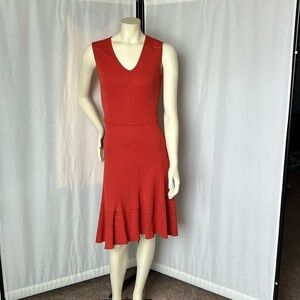 Derek Lam V-Neck Midi Length Dress